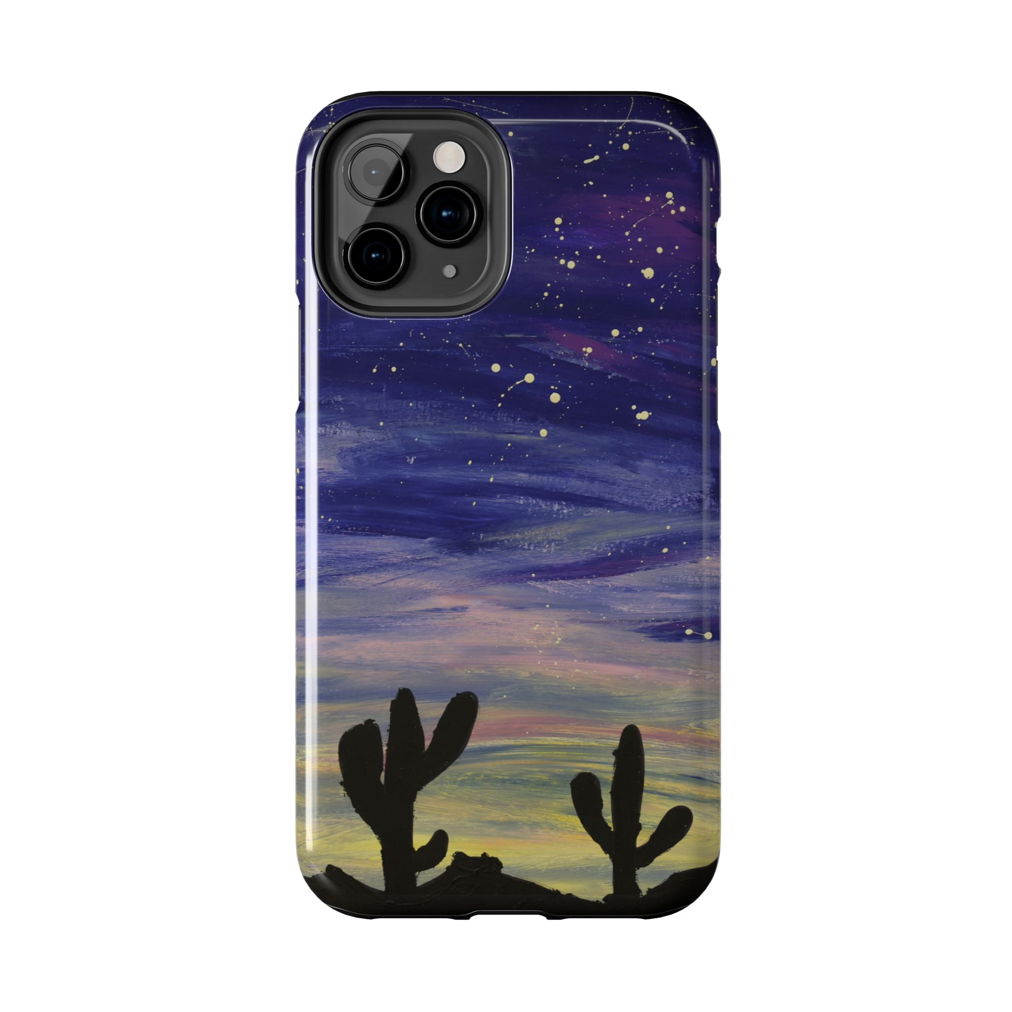 Colorful Oasis Desert by Bonnie M. Tough Phone Cases