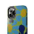 Load image into Gallery viewer, Blue Flowers By Kalei S. Tough Phone Cases