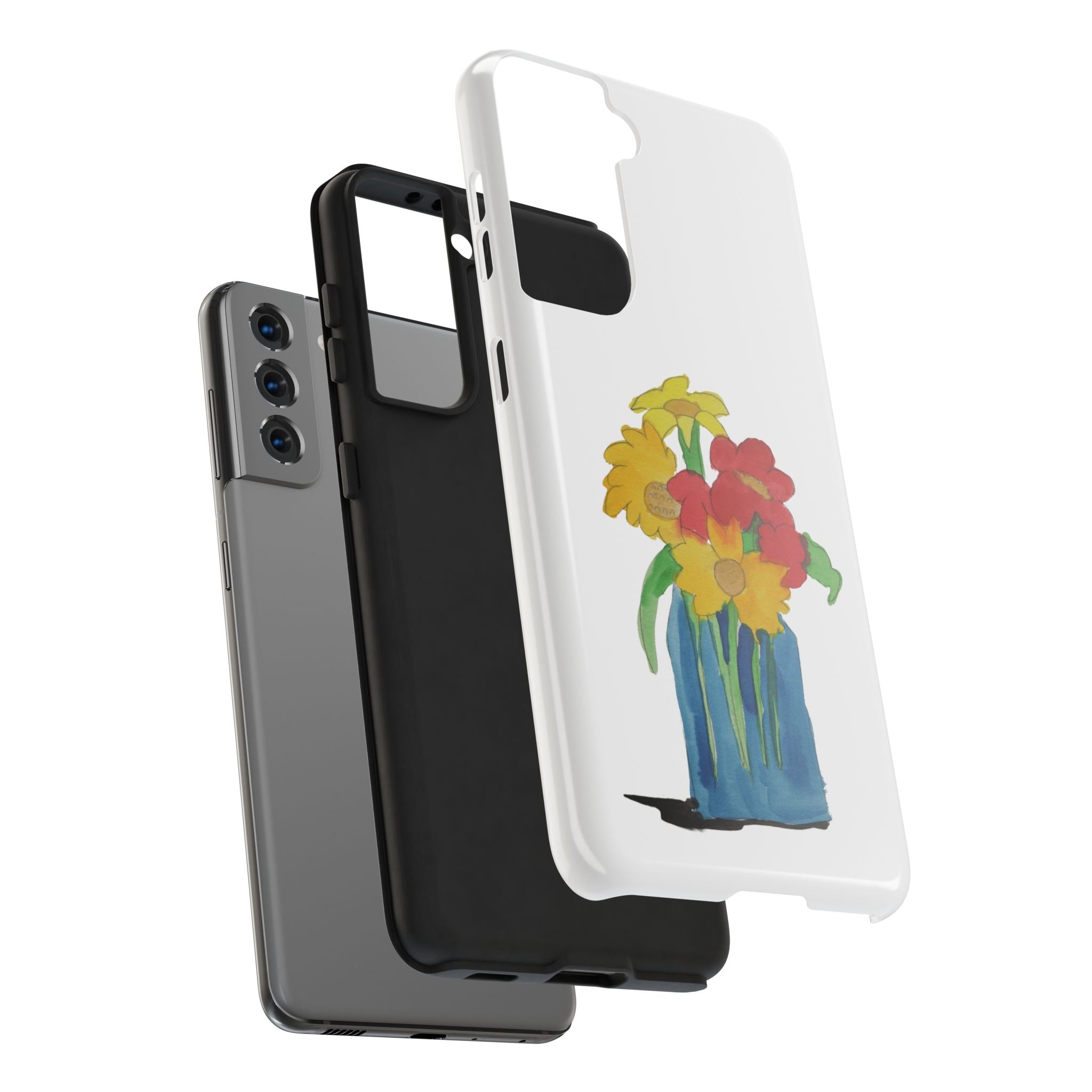 Watery Flowers By Max R. Tough Phone Cases