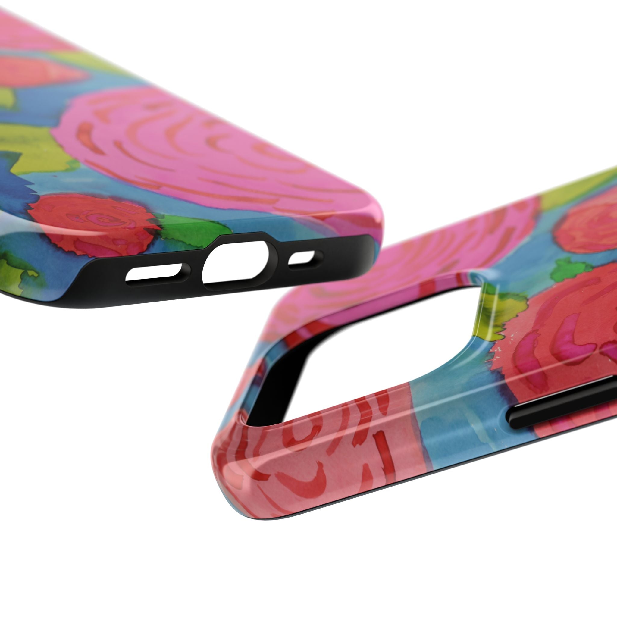 Spring Garden Roses By Chantale H. Tough Phone Cases