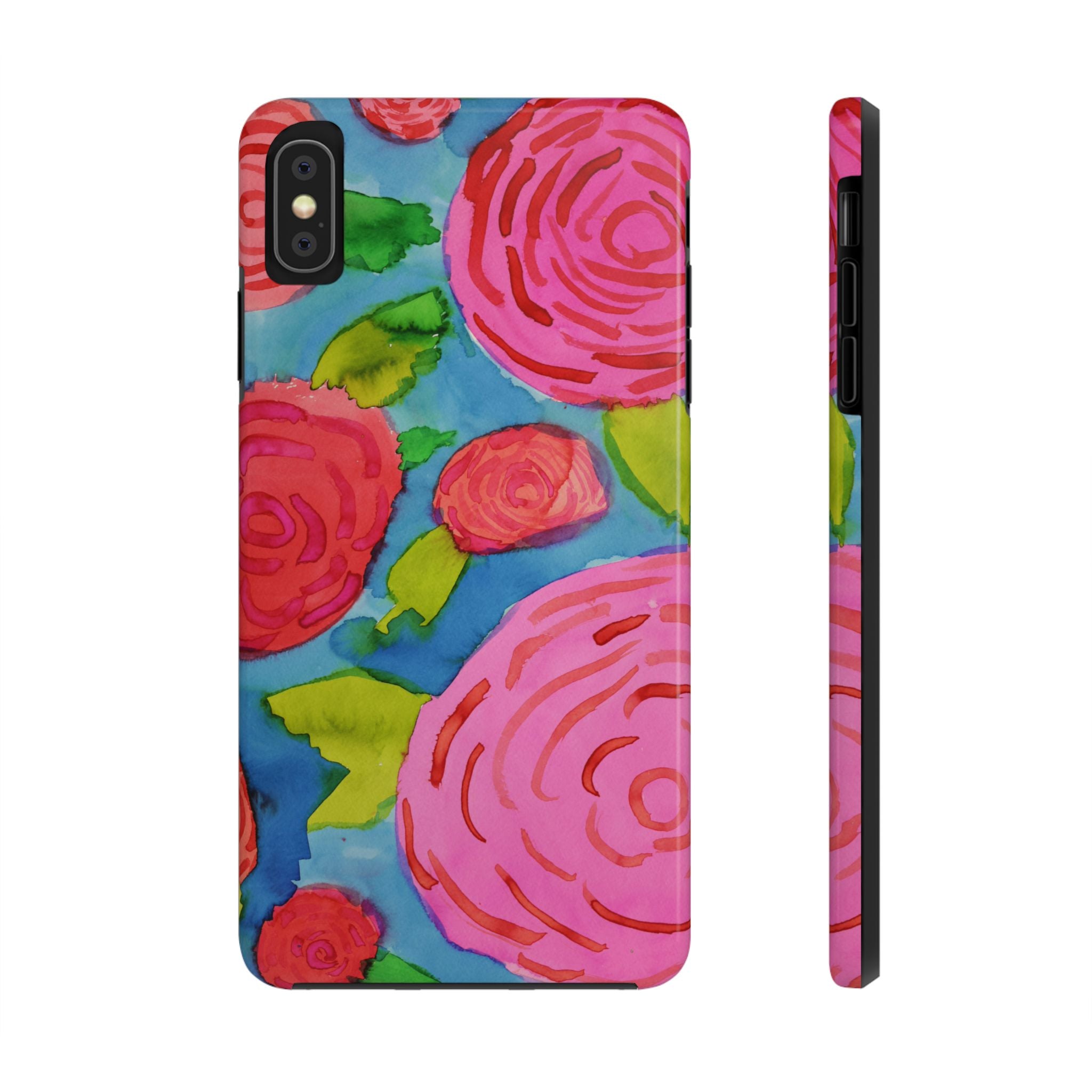 Spring Garden Roses By Chantale H. Tough Phone Cases