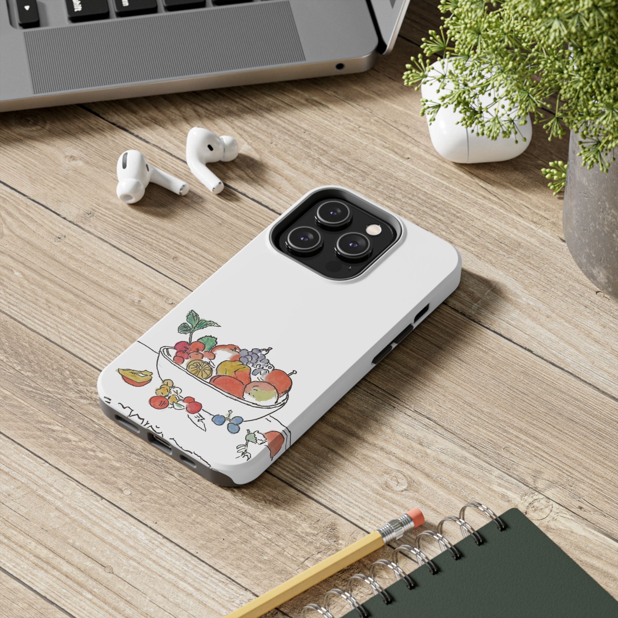 Healthy Habits by CJ T. Tough Phone Cases
