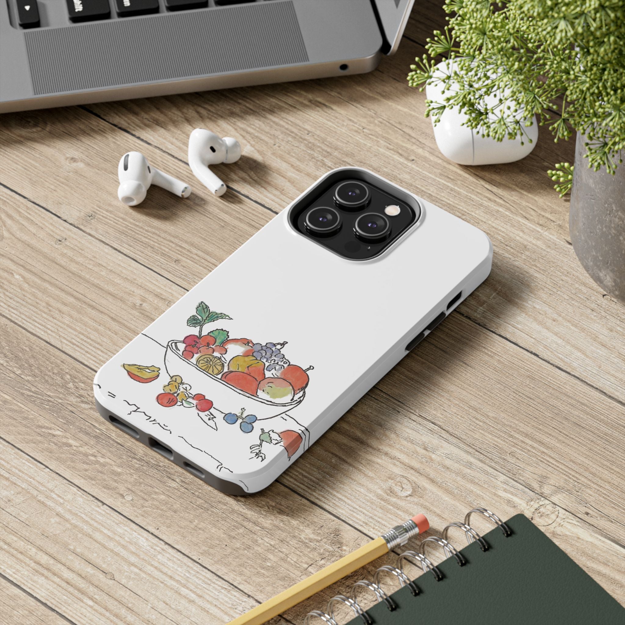 Healthy Habits by CJ T. Tough Phone Cases