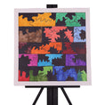 Load image into Gallery viewer, Creation and Resignation 15 x 15 Mixed Media by Crezette M.