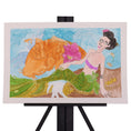 Load image into Gallery viewer, Geisha Mermaid 18 x 12 Mixed Media by Crezette M.