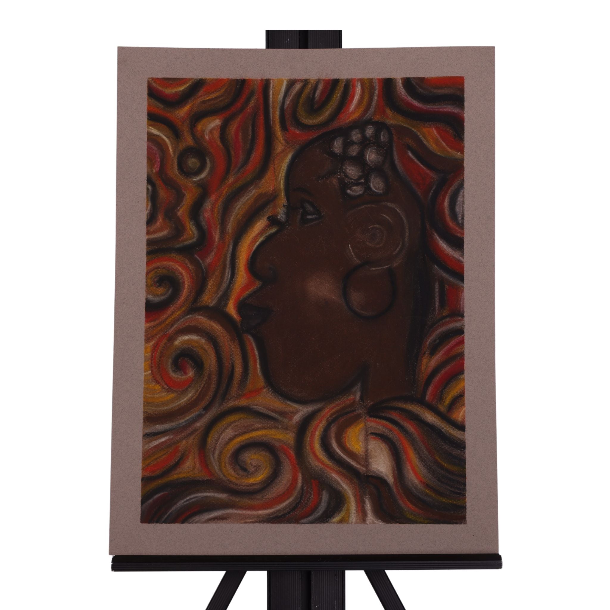 Breezy 14 x 12 Drawing by Crezette M.