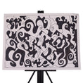 Load image into Gallery viewer, Cookies & Cream 30 x 22 Drawing by Crezette M.