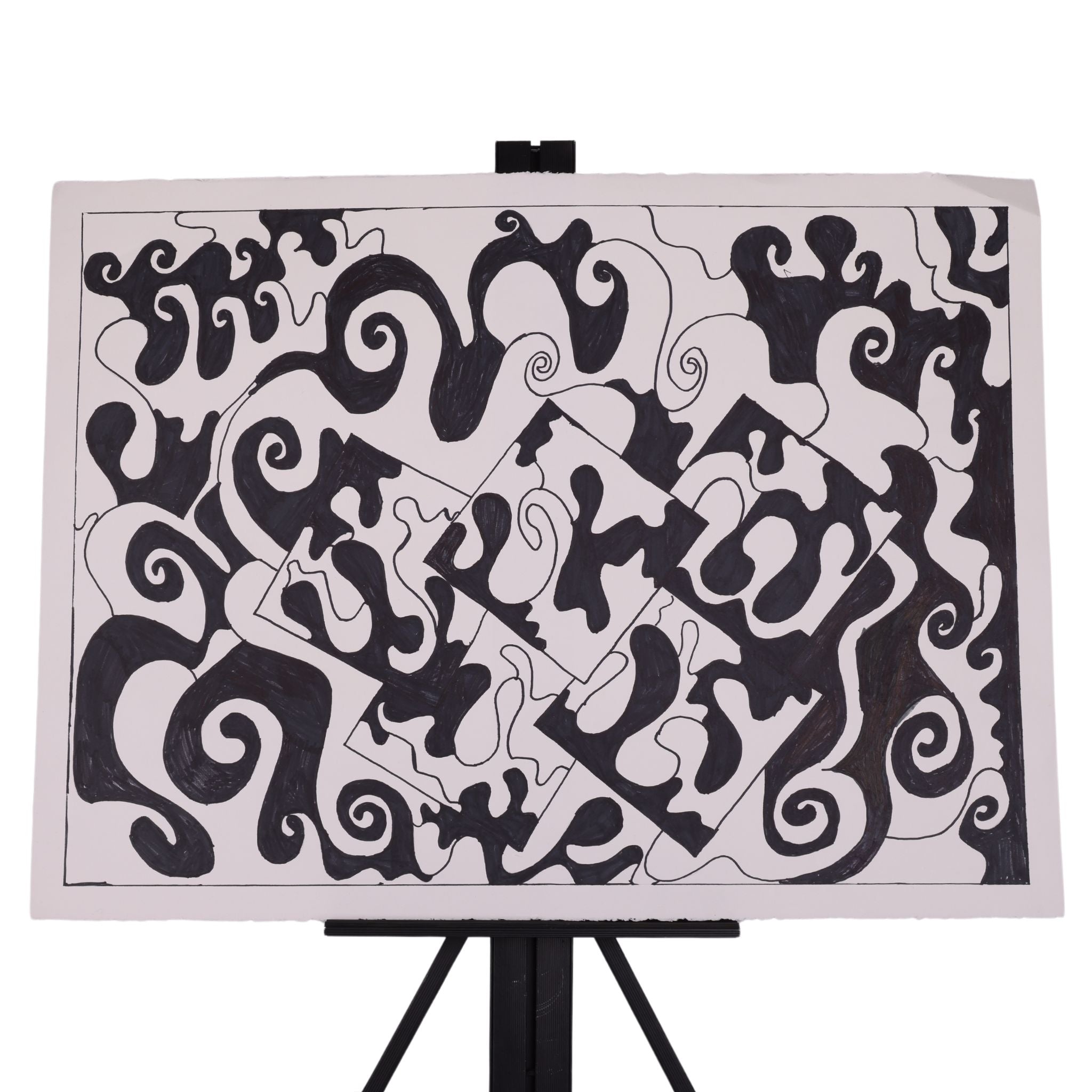 Cookies & Cream 30 x 22 Drawing by Crezette M.