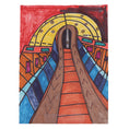 Load image into Gallery viewer, Subway 12 x 9 Drawing by Crezette M.