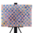 Load image into Gallery viewer, The Checkerboard of Life 18 x 24 Mixed Media by Dana W.