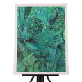 Load image into Gallery viewer, Confused Geometrics 18 x 24 Mixed Media by Dana W.