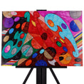 Load image into Gallery viewer, Abstract Art Palette 19 x 13 Painting by Chantale H.
