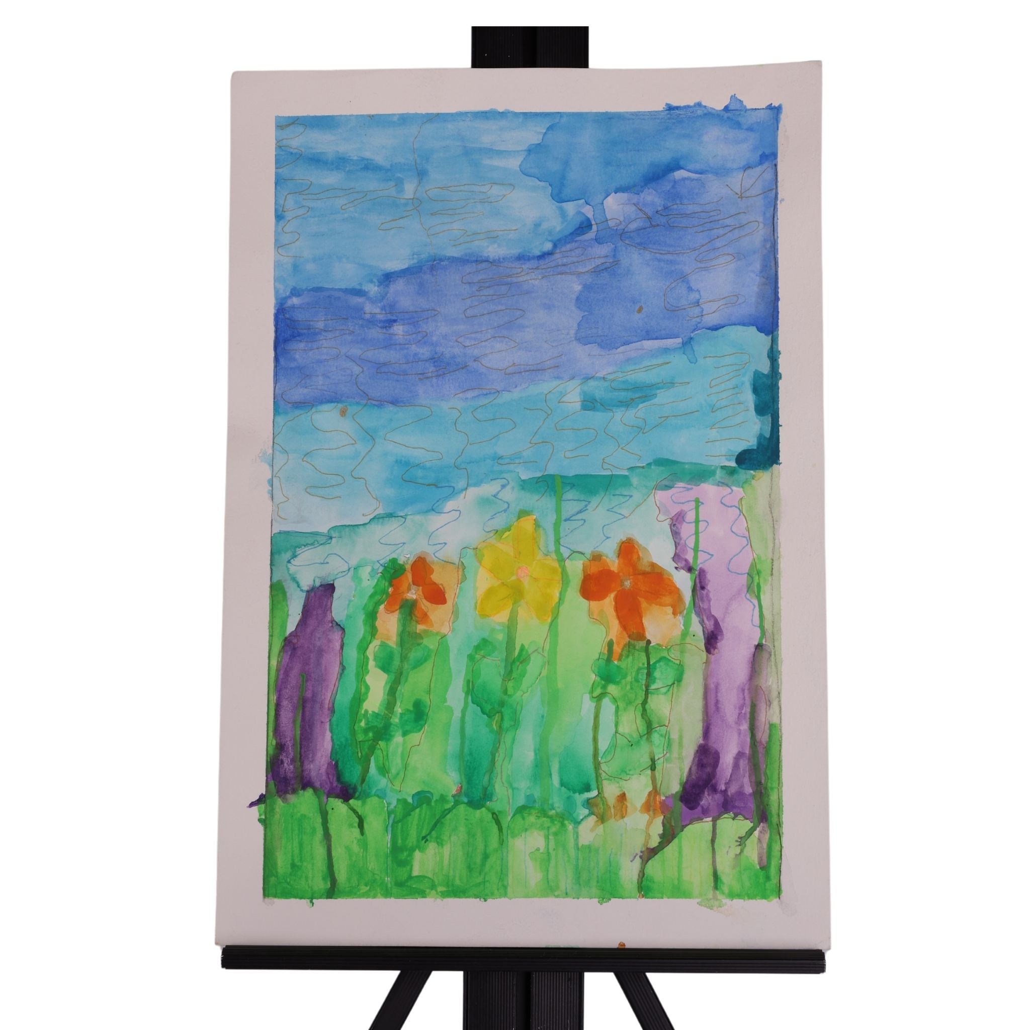 Butterfly Beauty 18 x 12 Painting by Kaitlyn M.