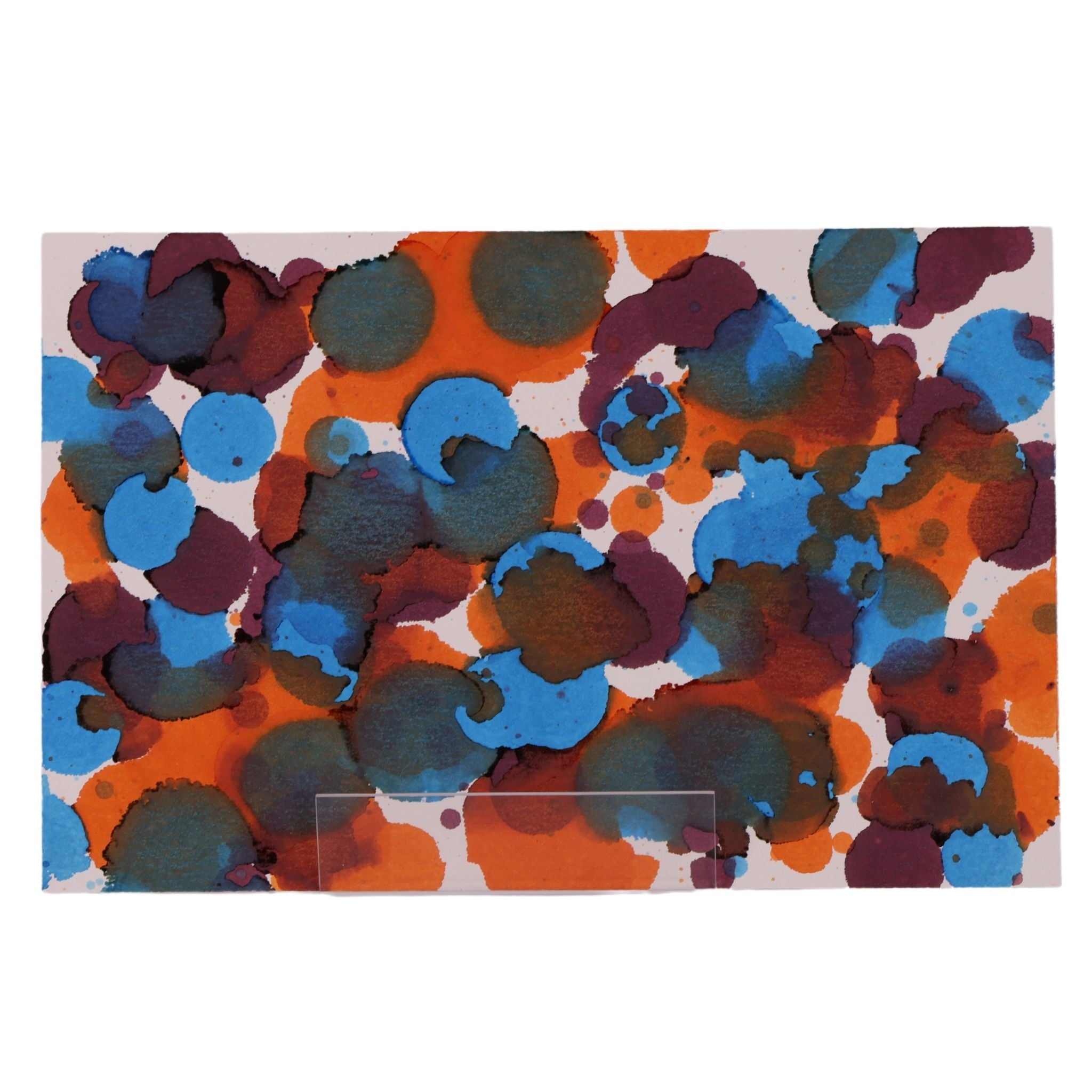 Blue Moon Crazy 10 x 6 Painting by Julia A.