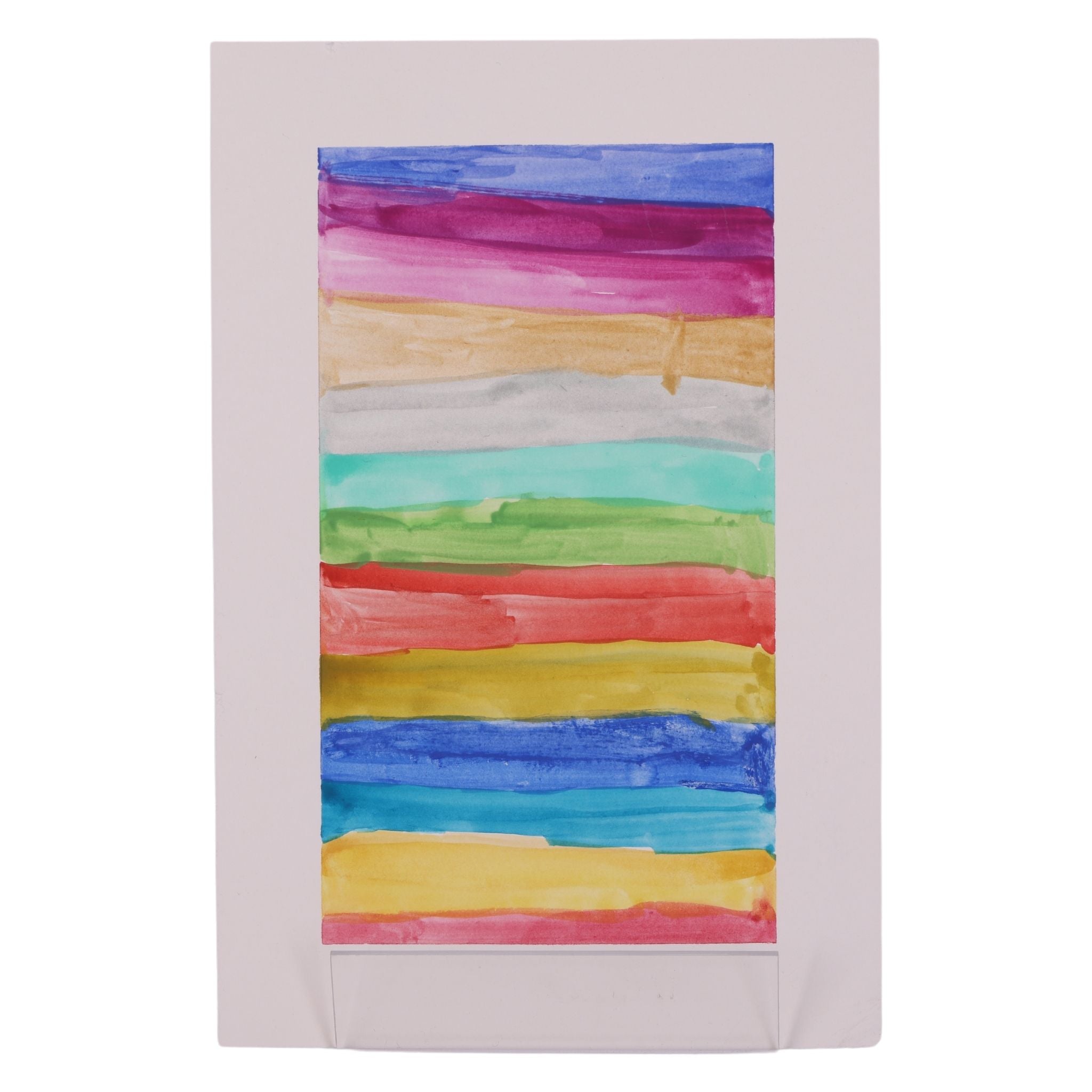 Color Palette 9 x 6 Painting by Sharen G.