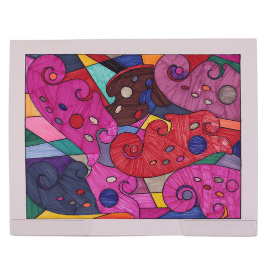 Creativity Envisioned 2 11 x 14 Drawing by Sharen G.