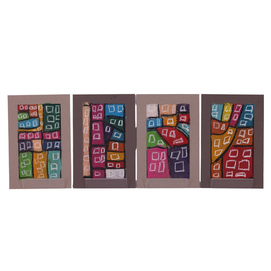 Four City Blocks 9 x 6 Drawing by Jamie N.