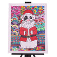 Load image into Gallery viewer, Santa Mouse 19 x 15 Drawing by Jamie N. and Art Mentor Evan V.