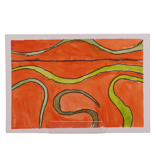 Banana Peels 11 x 8 Mixed Media by Jamie N.