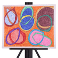 Load image into Gallery viewer, Intertwining Circles 17 x 14 Mixed Media by Jamie N.