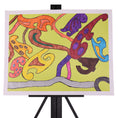 Load image into Gallery viewer, Dancing Shapes 24 x 19 Mixed Media by Jamie N.