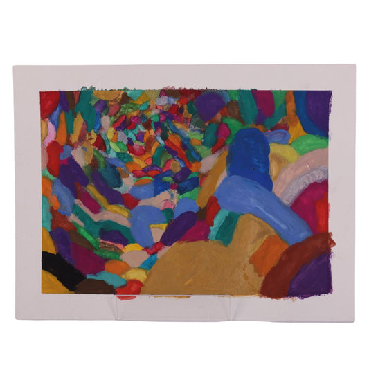 Bedtime 10 x 7 Painting by Kristin A.