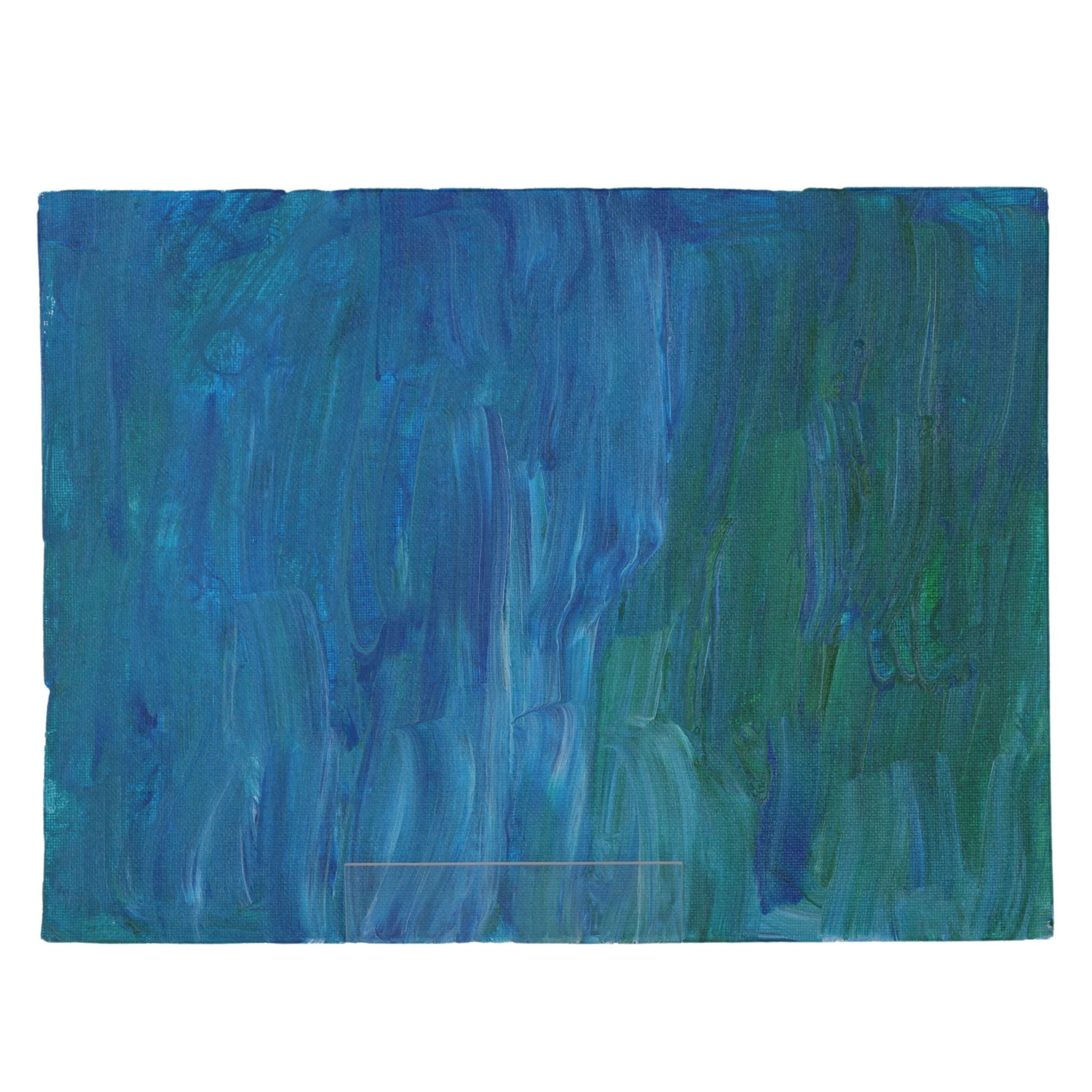 Deep Sea 9 x 12 Painting by Justin M.