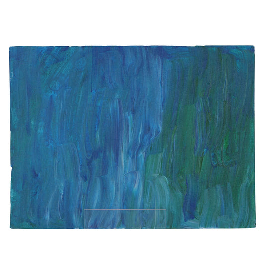 Deep Sea 9 x 12 Painting by Justin M.