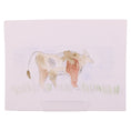 Load image into Gallery viewer, Grazing Cow 12 x 9 Mixed Media by CJ T.