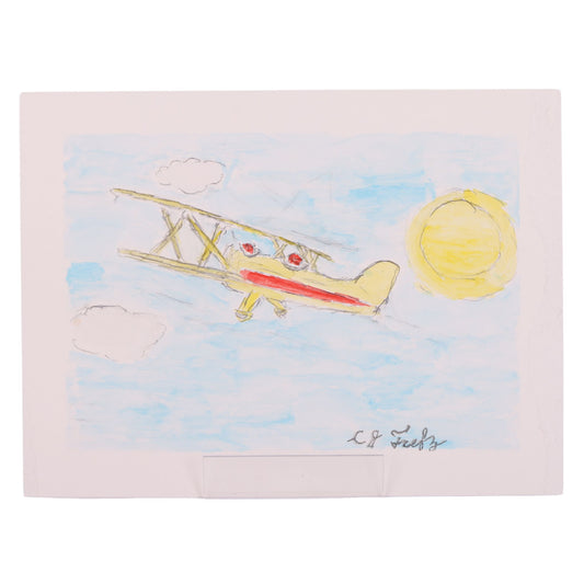Freedom Flight 12 x 9 Mixed Media by CJ T.