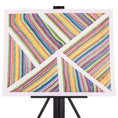 Load image into Gallery viewer, Serious Stripes 24 x 18 Drawing by Cory B.