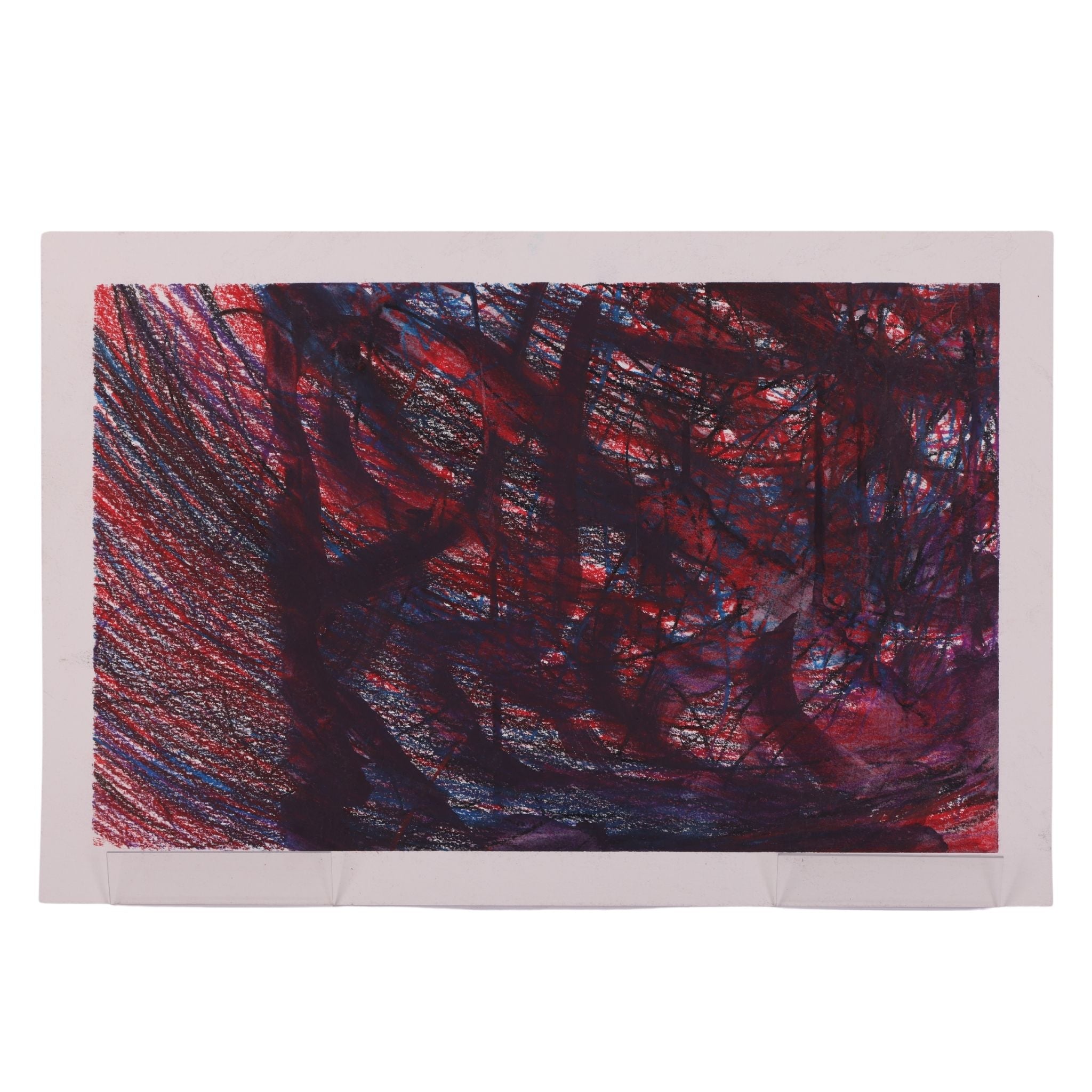 Red Forest 18 x 12 Mixed Media by Jason H.