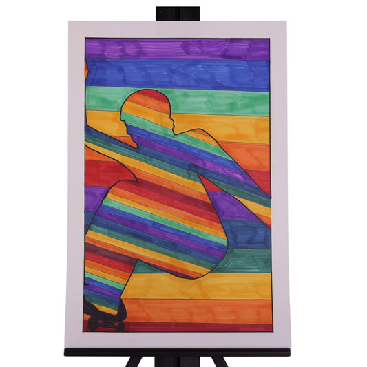 Be You 18 x 12 Drawing by Michael C.