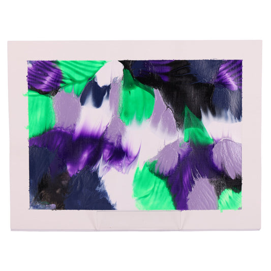 Exotic Feathers 12 x 9 Painting by Caesar G.