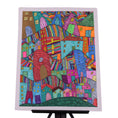 Load image into Gallery viewer, A City of Color 18 x 24 Drawing by Kristin A.