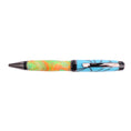 Load image into Gallery viewer, Acrylic Big Ben Twist Black Ink Pen By Kalei S. 00240