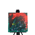 Load image into Gallery viewer, Anger In Art 12 x 12 Painting by Eden Y.