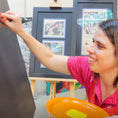 Load image into Gallery viewer, Fun with Chalk 9 x 12 Drawing by Ignacia H.
