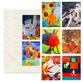 Load image into Gallery viewer, Autumn & Halloween Assorted Greeting Cards - Set of 8