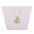 Load image into Gallery viewer, Beaded Flower Pendant Necklace by Chantale H.