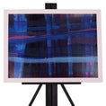 Load image into Gallery viewer, Blue Plaid 20 x 15 Painting by Sean M.