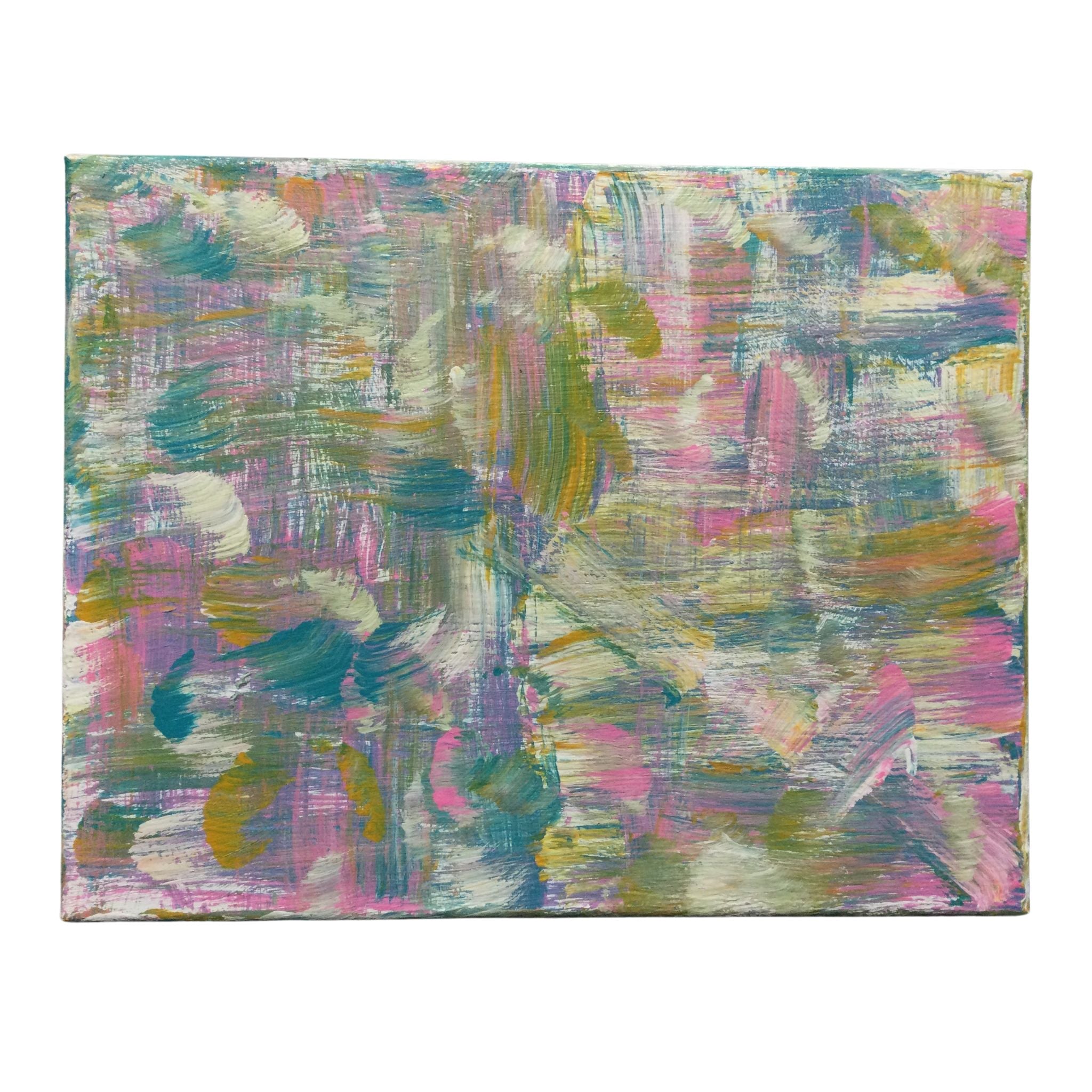 Brush Strokes 11x14 Painting by Bonnie M.