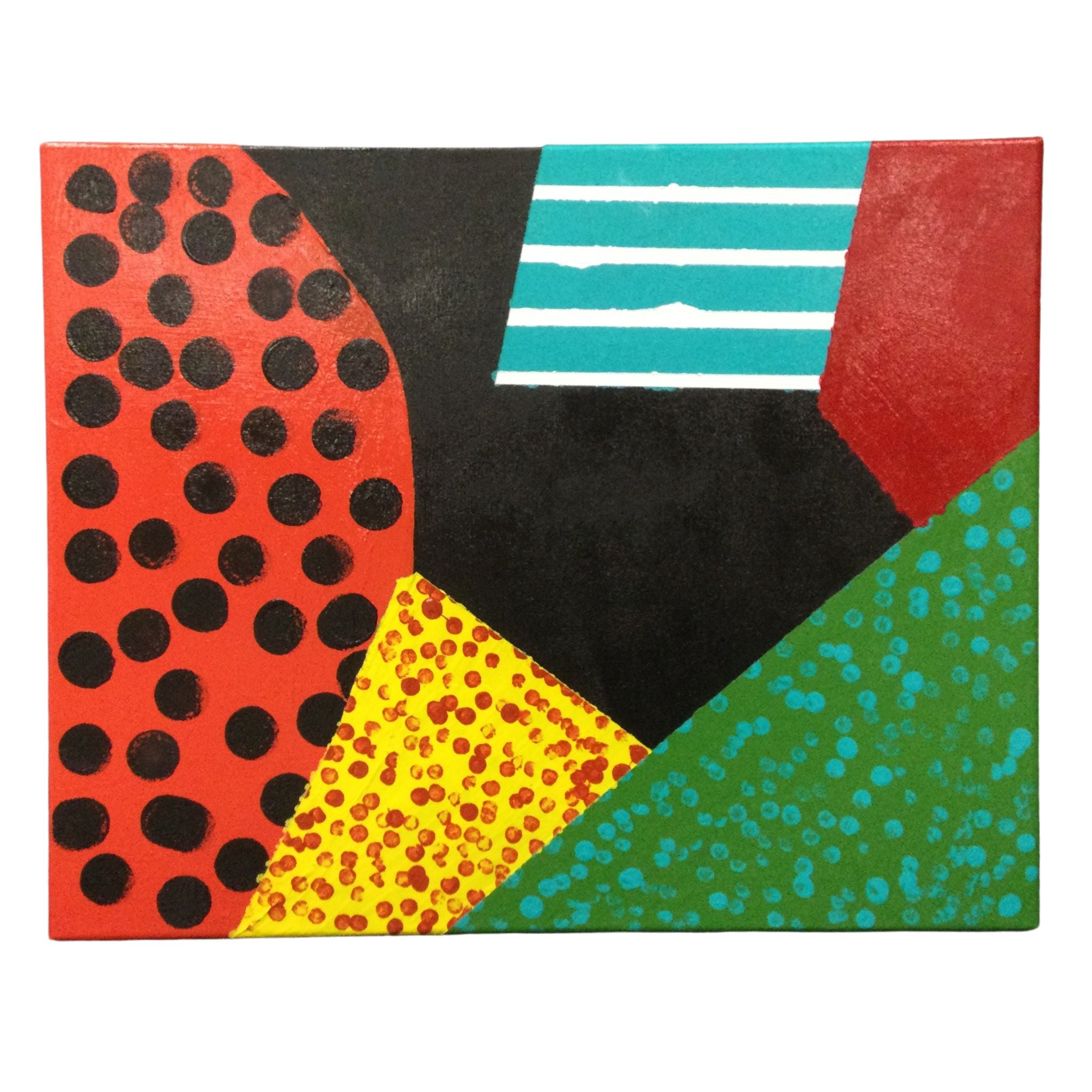 Building Blocks 16x20 Painting by Kelly C.