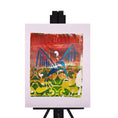 Load image into Gallery viewer, Cascading Skies 14 x 11 Painting by Bonnie M.