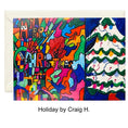 Load image into Gallery viewer, Christmas Holiday Greeting Cards - Set of 6