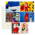 Load image into Gallery viewer, Christmas Holiday Greeting Cards - Set of 6