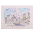 Load image into Gallery viewer, City Vibes 12 x 9 Mixed Media by CJ T.