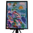 Load image into Gallery viewer, Coral Reef 25 x 19 Painting by Ignacia H.