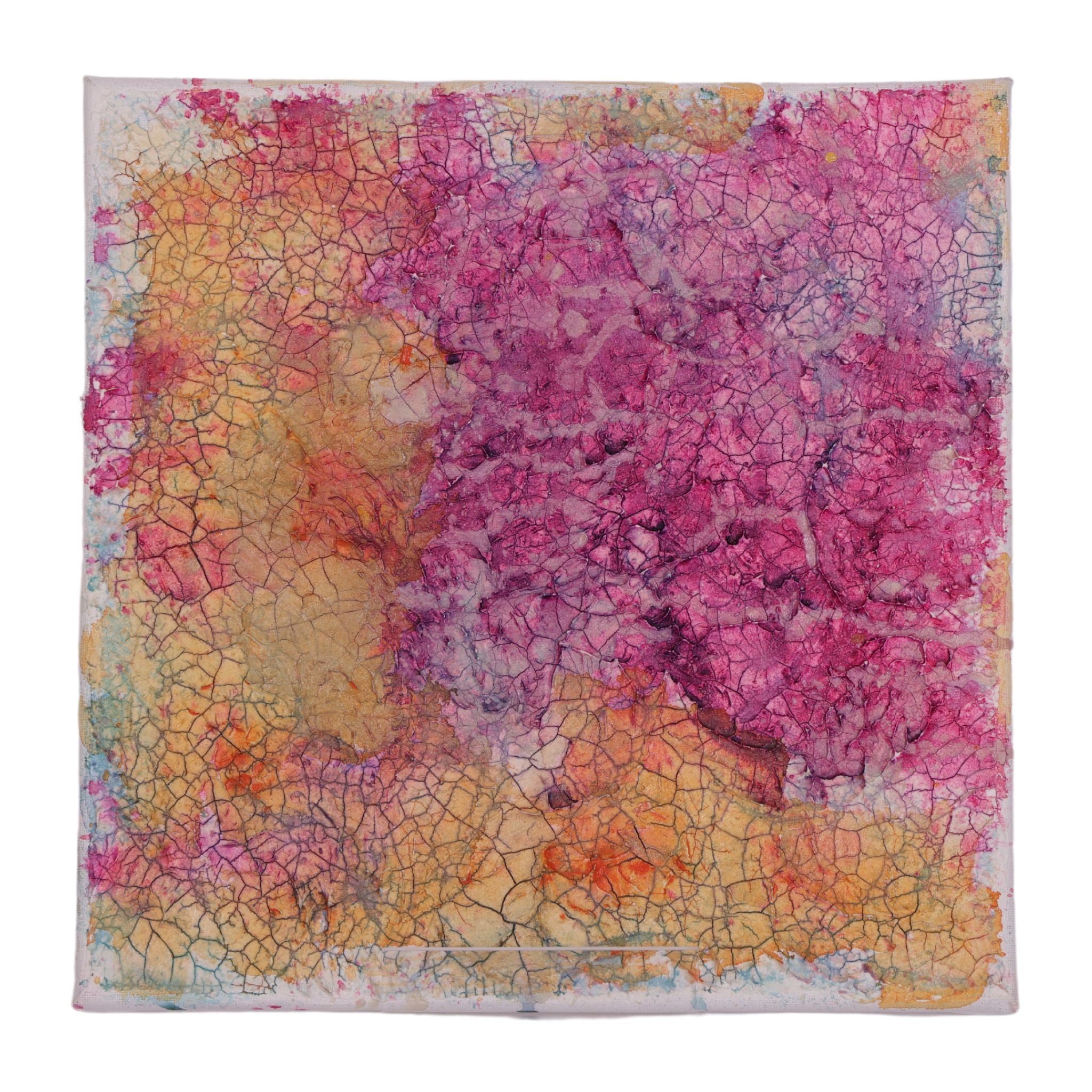 Cracked 12 x 12 Painting by Jason H.