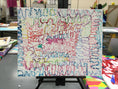 Load image into Gallery viewer, Colorful Snakes  16x20 Painting by Sean M.